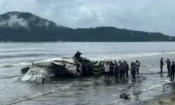 Brezilya'da reklam şirketine ait uçak denize düştü: 1 ölü