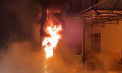 Cemevinde korku dolu anlar: Elektrik panosu alev aldı, program yarıda kaldı