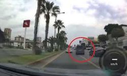 Dakikalarca tehlike saçtı... Trafik magandası gözaltında