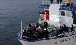 DEÜ Bilim Kafe Sohbetleri buluşması, Koca Piri Reis Gemisi'nde yapıldı