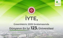 İYTE, GreenMetric 2025'te 123. sıraya yükseldi
