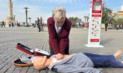 İzmir’de 20 bölgeye ani kalp durmasına karşı şok cihazı kuruldu