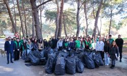 İzmir'in akciğerleri Kaynaklar'da doğa temizliği
