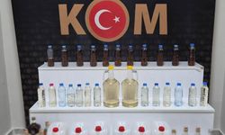 Kaçak alkol operasyonu: Evden litrelerce el yapımı içki çıktı