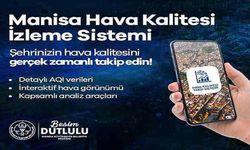 Manisalılar, soludukları havanın kalitesini takip edebilecek