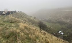 Şarampole devrilen araçta sürücü hayatını kaybetti