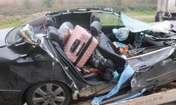 Tıra arkadan çarpan araçta 1 kişi hayatını kaybetti