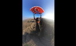 Ulubey Kanyonu’nda nefes kesen serbest atlayış