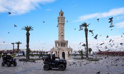 Yılbaşı için İzmir'de dron destekli asayiş uygulaması