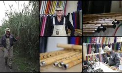 Bahçesinden dünyaya: Ustanın el yapımı neyleri ilgi görüyor