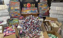 Bir araçtan on binlerce kaçak sigara çıktı: 1 kişi tutuklandı