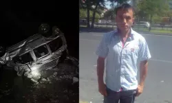 Buzlu yolda kayan araç uçurumdan yuvarlandı: 1 ölü, 2 ağır yaralı