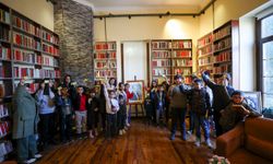 Cumhuriyet Kütüphanesi Bucalı çocukları ağırladı