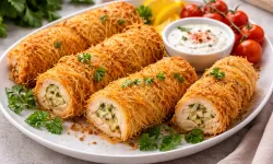 Gelinim Mutfakta çıtır kadayıflı tavuk tarifi: Çıtır kadayıflı tavuk nasıl yapılır?