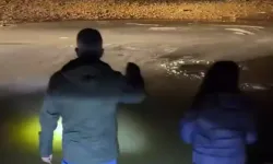Kayıp olan 7 ve 9 yaşındaki çocukların cansız bedeni buz tutmuş gölette bulundu