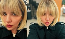 Koyu saçlarına veda eden Gonca Vuslateri sarışın oldu