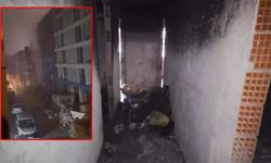 İnşaatta çıkan yangında bir kişinin cesedi bulundu