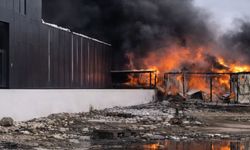 İşçi konteynerinde feci yangın: 1 kişi hayatını kaybetti