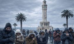 İzmir 8 Ocak 2015'ten bu yana en soğuk gecesini yaşadı