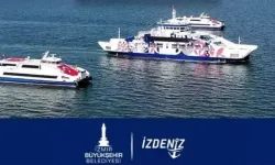 İzmir’de deniz ulaşımına fırtına engeli: Seferler gece saatlerinden itibaren durduruldu