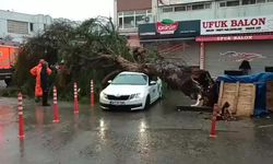 İzmir’de fırtına ve sağanak alarmı: Trafik felç oldu, sokaklar göle döndü