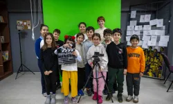 Minik yönetmenler Bornova’da kamera arkasına geçti