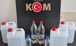 Sahte alkol üretimine darbe: Litrelerce etil alkol ele geçirildi