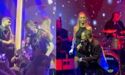 MS hastalığıyla mücadele eden Serdar Ortaç konser sırasında feci şekilde düştü