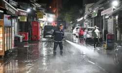 Bornova'da 320 personel ve 70 araç sahada