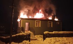 Yangın faciası: İmam evi alevler içinde kaldı!