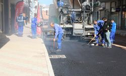 Yenilenen Temel Cingöz Caddesi esnafın yüzünü güldürüyor