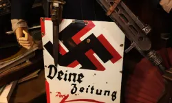 2. Dünya Savaşı’ndan kalan objeler antikacıda sergileniyor