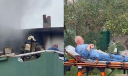 Alevler yaşlı çifti ayırdı: Urla’da yürek yakan yangın!