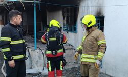 Tek katlı evde çıkan yangında yaşlı adam hayatını kaybetti