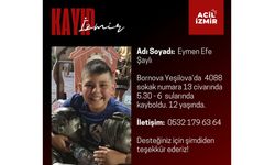 Bornova'da 12 yaşındaki Eymen Efe Şaylı’dan haber alınamıyor: Ailesi ve yetkililer seferber oldu