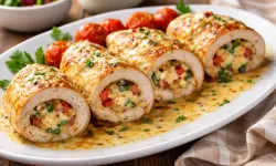 Gelinim Mutfakta tavuklu lezzet rulosu tarifi: Tavuklu lezzet rulosu nasıl yapılır?