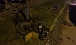 Genç sürücünün dikkatsizliği iki çocuğun hayatını tehlikeye attı!