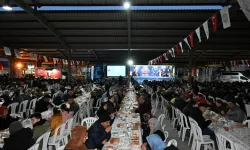 Gölmarmara’da 2 bin kişilik iftar sofrası