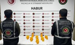 Gümrükte şok operasyon! Ayakkabılara gizlenen 41 kilo altın ele geçirildi