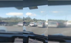 İzmir-Aydın Otoyolu’nda feci çarpışma! İki araç kazaya karıştı