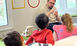 İzmir Ekonomi'de mimarlık dersine bu kez çocuklar konuk oldu