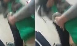 Üvey baba d*hşeti: 9 yaşındaki çocuğa şiddet kamerada