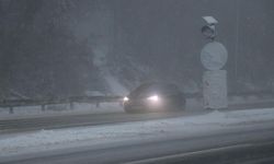 Kış geri döndü! Kar kalınlığı 10 santimetreyi buldu