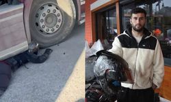Motosikletiyle TIR'ın altına sıkışan kurye Mesut Aldanma kimdir?