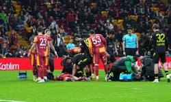 RAMS Park’ta korkutan çarpışma: İsa Doğan hastaneye kaldırıldı, Ahmed Kutucu oyuna devam edemedi