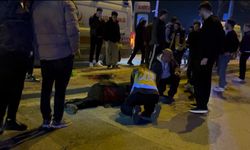 Refüje çarpan motosiklet felakete dönüştü: Karı koca kurtarılamadı