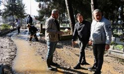 Söke Belediyesi selin izlerini silmek için sahada