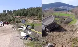 Tırla otomobil çarpıştı: Otomobil sürücüsünün eşi öldü