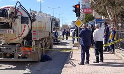 Tankerin altında kalan yaya hayatını kaybetti