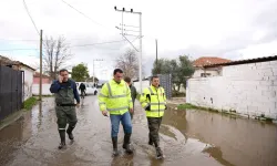 Torbalı Belediyesi’nden yoğun yağışlara anında müdahale